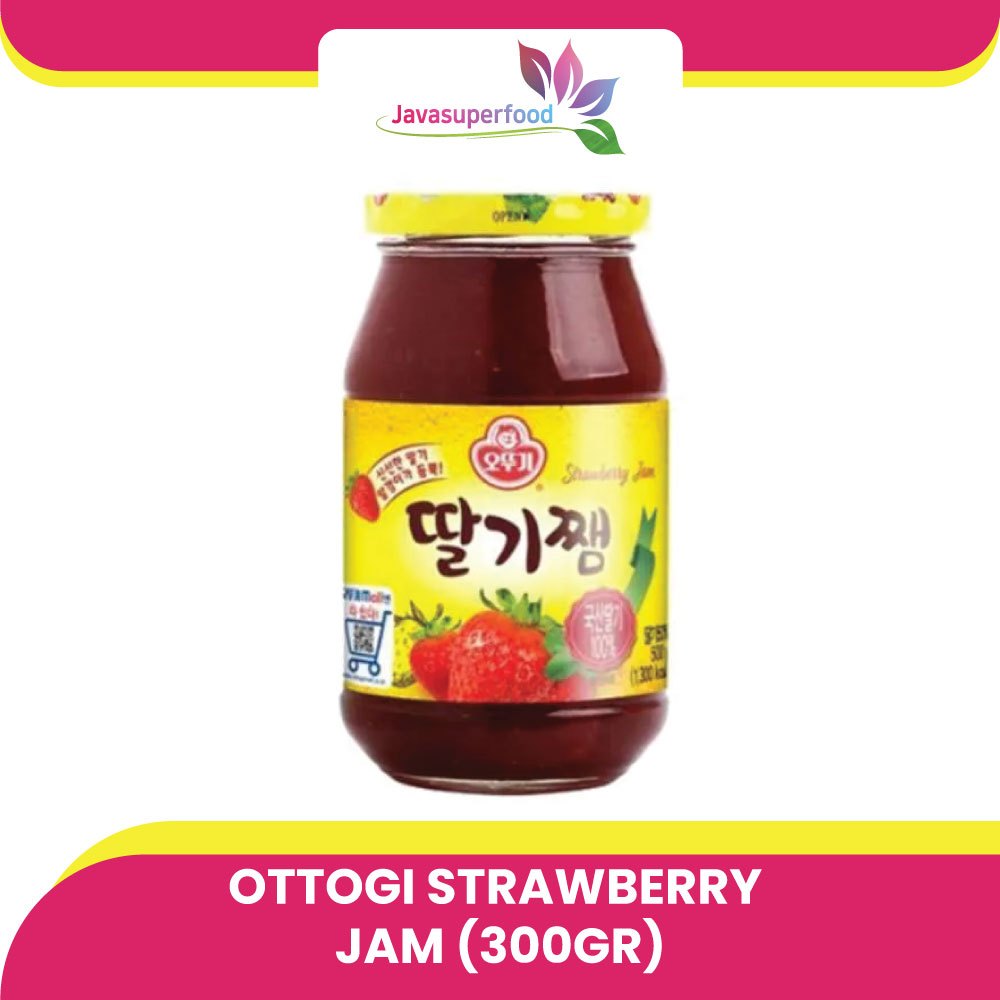 

Ottogi Korean Strawberry Jam - Selai Stroberi Korea 300gr