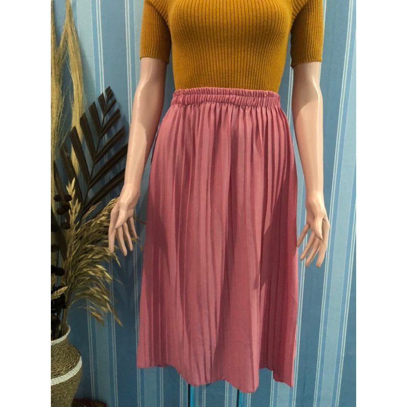 ROK PLISKET DUSTY PINK