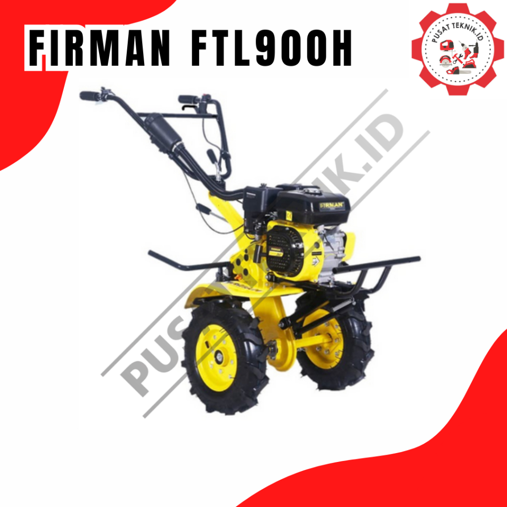 MINI TILLER FIRMAN FTL 900H MESIN CULTIVATOR BAJAK SAWAH TANAH KERING & BASAH