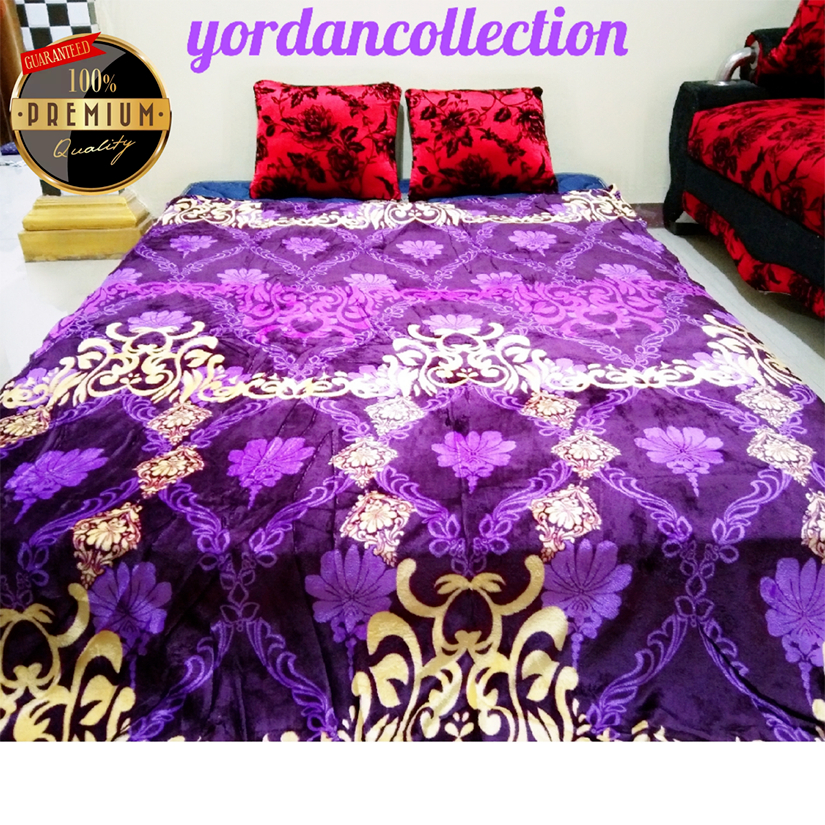 Selimut mofif bunga abstrak baru 2024 terlaris ukuran jumbo selimut motif karakter selimut hotel sel