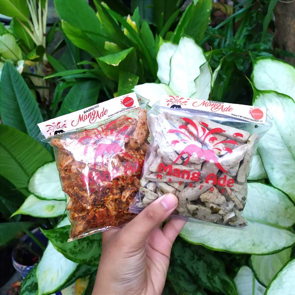 

Basreng Mangade 100gr Kering Pedas enak murah