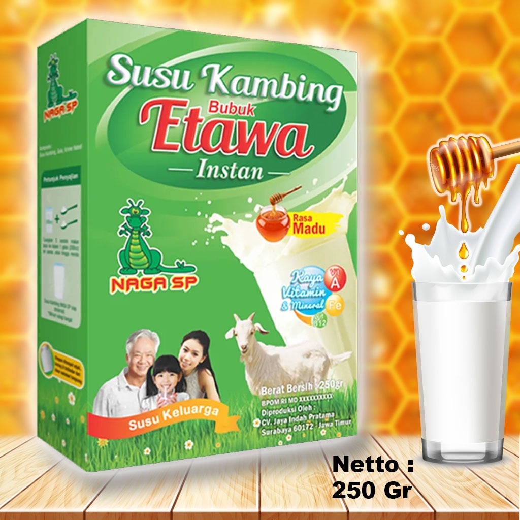 

SUSU KAMBING MADU 250gr