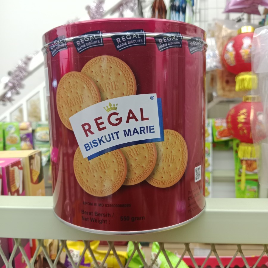 

Regal Biskuit Marie Kaleng 550 Gram