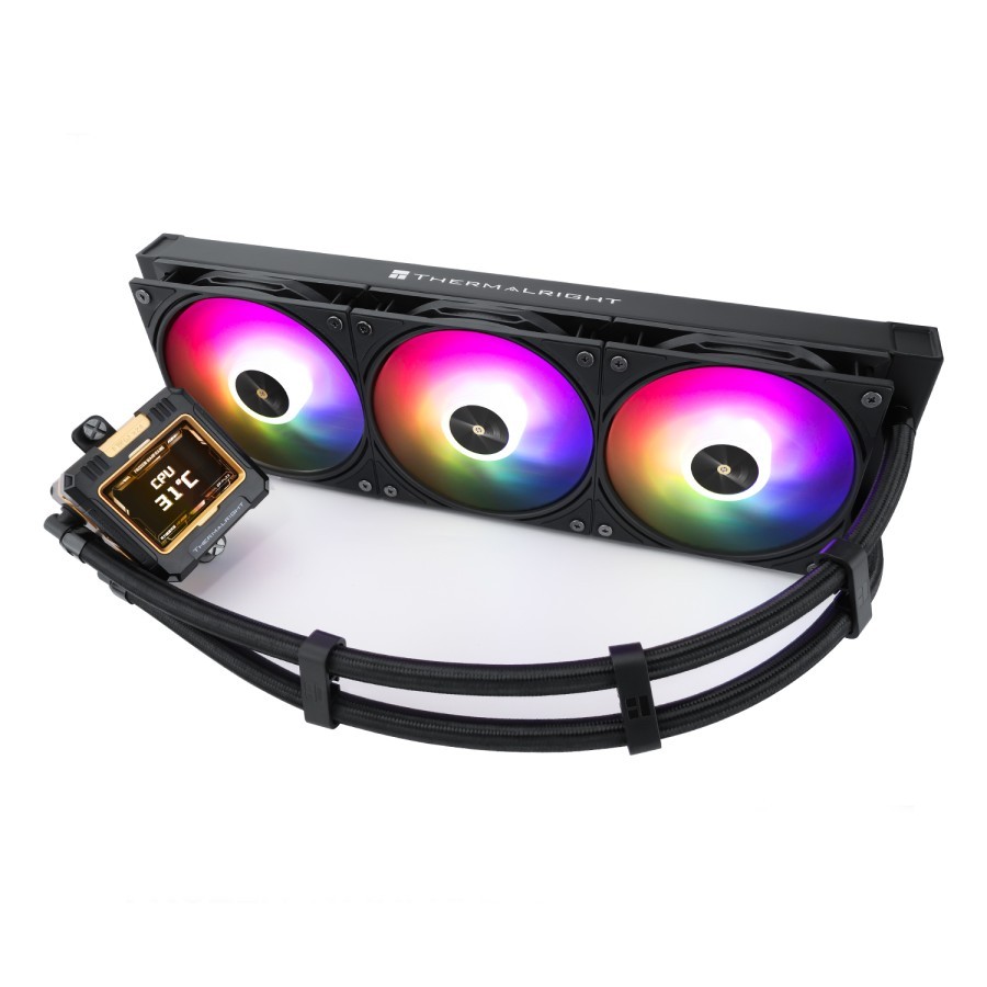 ThermalRight Frozen Warframe 360 ARGB Black With LCD - AIO Water CPU Cooler