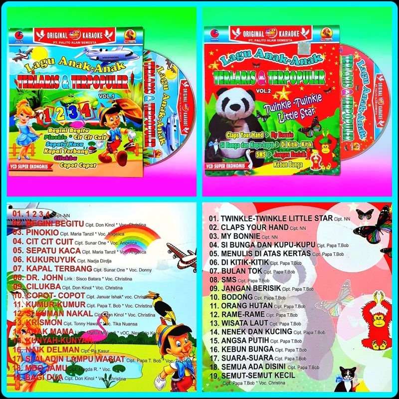 KASET VIDEO MUSIK 26 LAGU ANAK ANAK TERPOPULER SEPANJANG MASA-LAGU ANAK TERLARIS-KADO ANAK ANAK LAGU