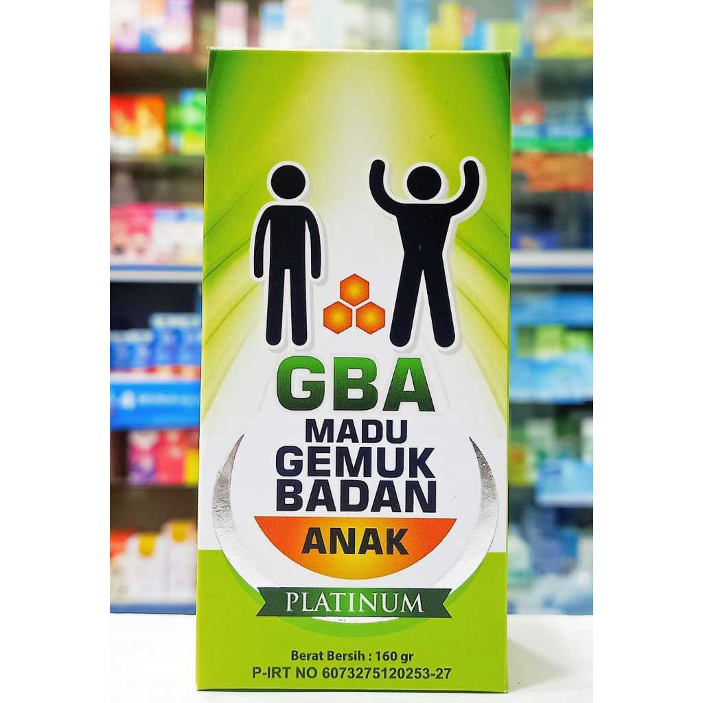 

GBA Madu Gemuk Badan - Penambah Nafsu Makan Anak