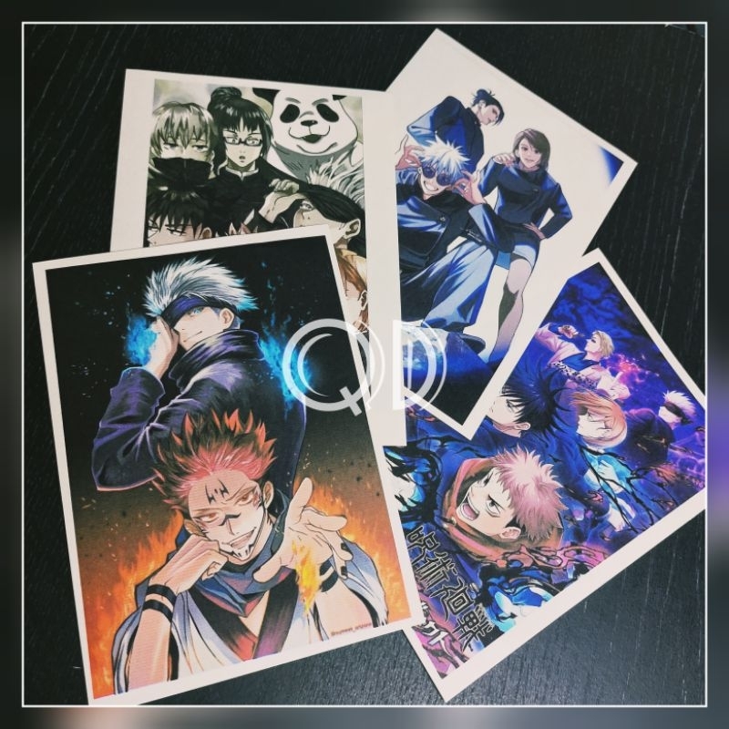 

A6 stiker kertas jujutsu kaisen sticker doff murah random