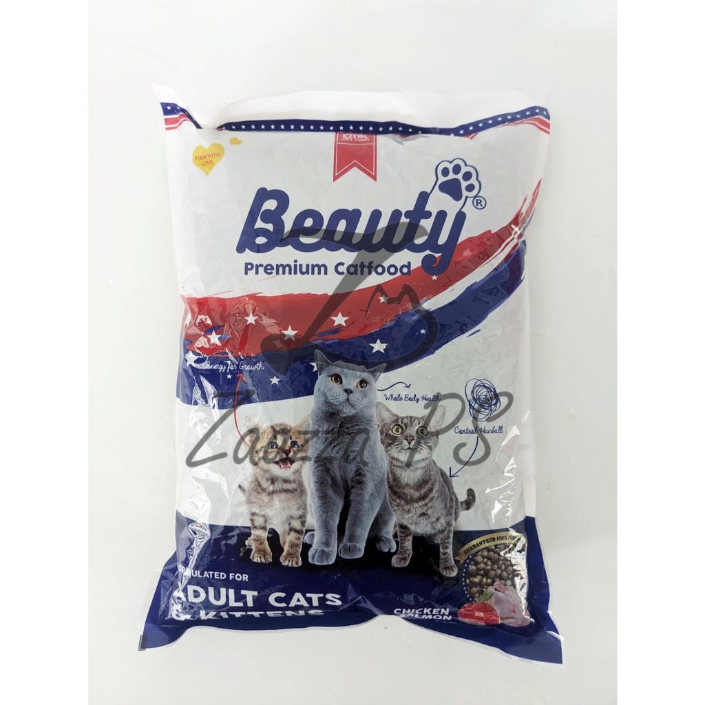 Makanan Kucing Beauty 1kg | Beauty Cat Food All Stage | Pakan Kucing