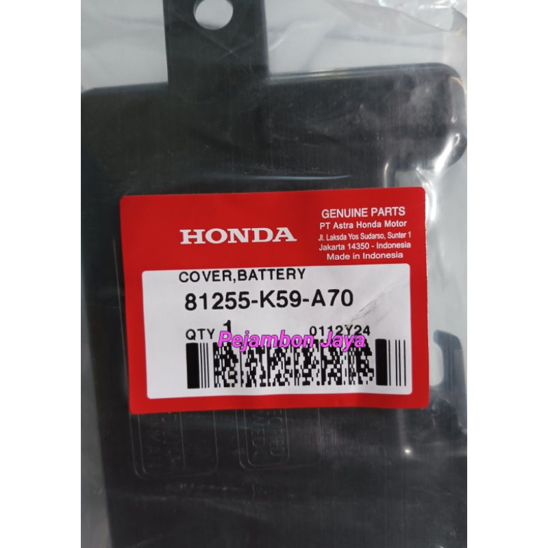 81255K59A70 COVER BATTERY
