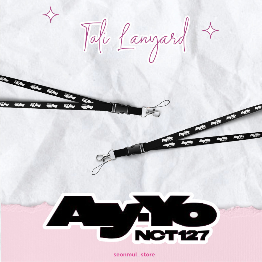 

LANYARD NCT 127 AY-YO / TALI HP CAHOL / NCT127 AY-YO AYYO AY YO