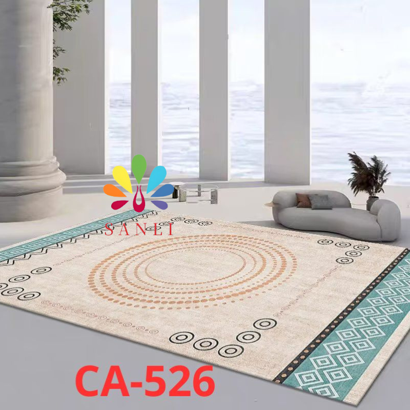 Karpet Eropa Import Polyester Abstrak