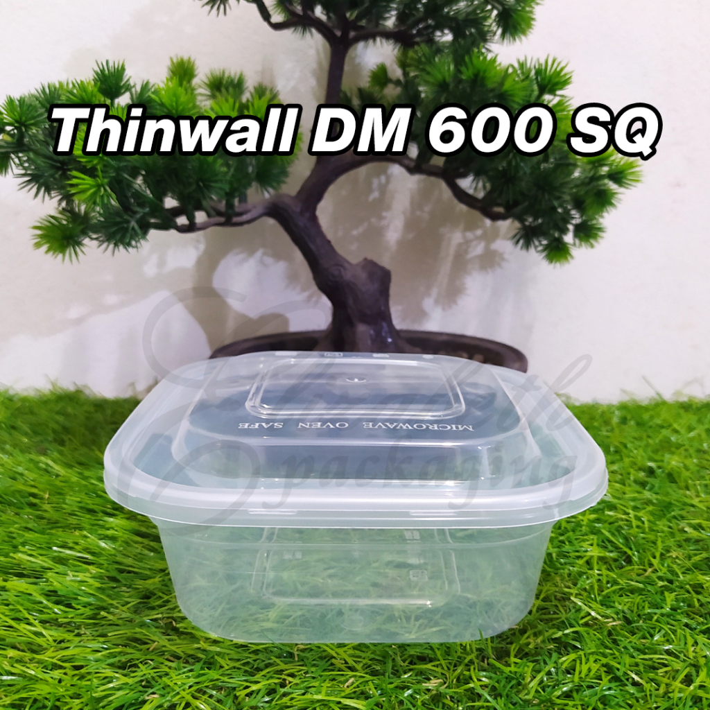Thinwall 600ml Sq DM