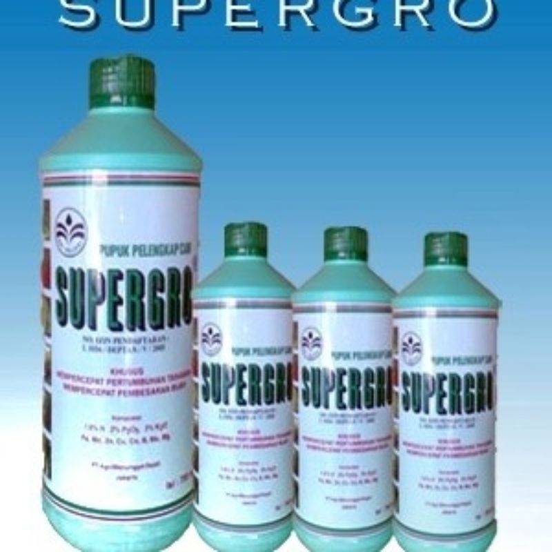 pupuk daun SPGRO 750ml supergro Super Gro NPK cair ZPT