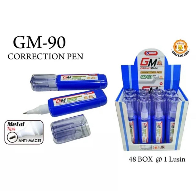 

TMJ COD Correction pen / tipe ex/ tip ex gajah mada tip x