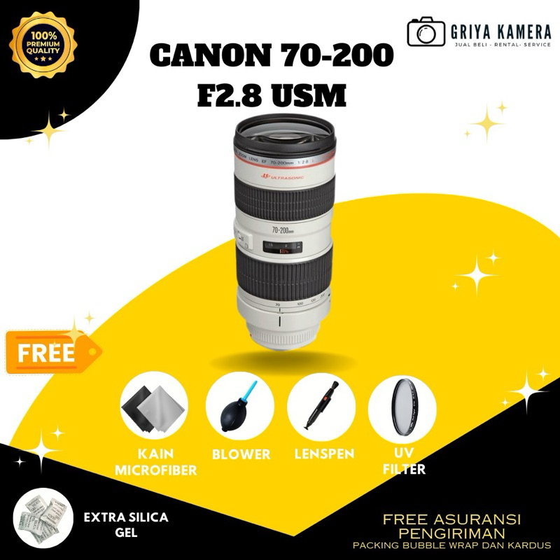 LENSA CANON 70-200 F2.8 USM