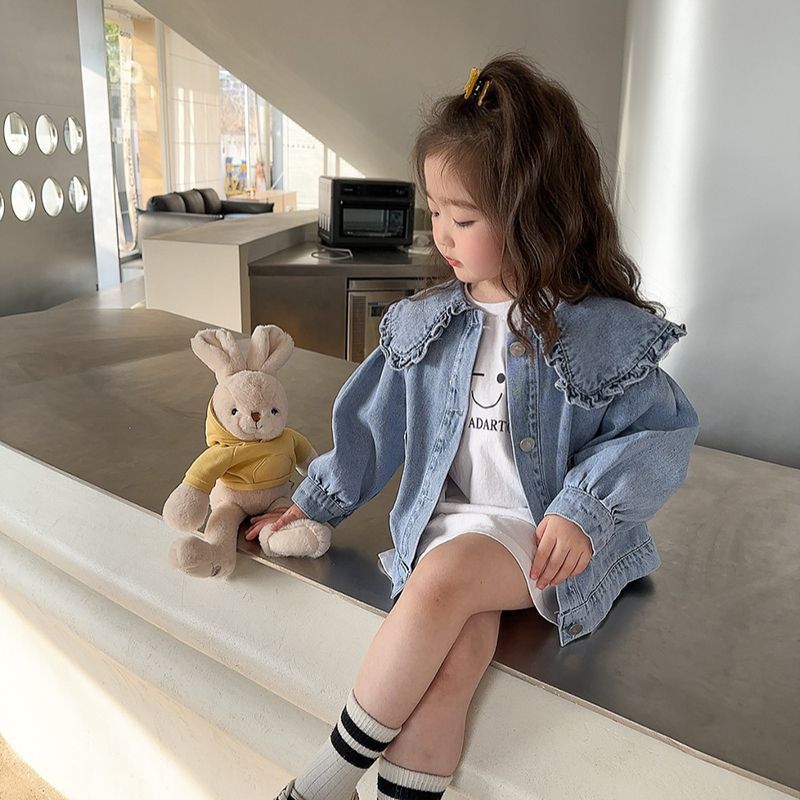 JAKET JEANS ANAK PEREMPUAN 3-17 TAHUN| JAKET JEANS IMPORT | JAKET ANAK PEREMPUAN