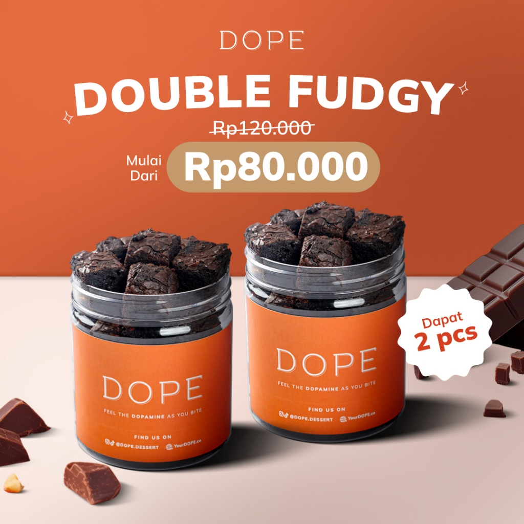 

Dope - Double Fudgy (Bundle 2 Fudgy)