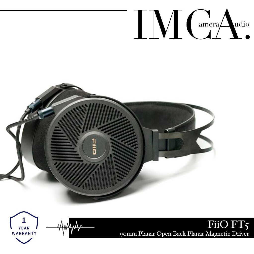 FiiO FT5 / FiiO FT-5 / FiiO FT 5 90mm Open Planar Magnetic Headphone