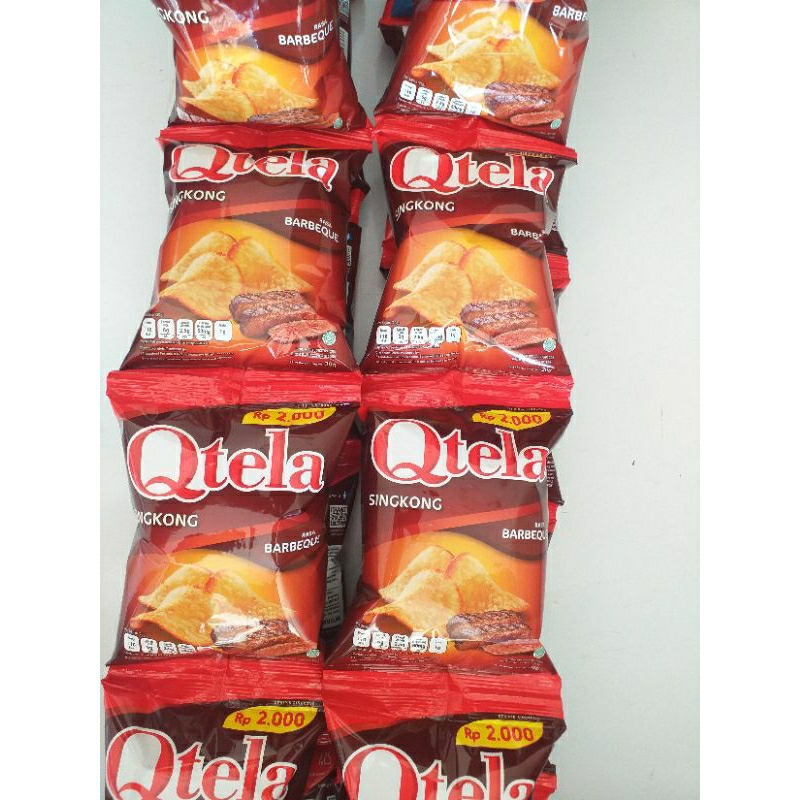 

Keripik Singkong Qtela BBQ 30 Gram 1 Renceng