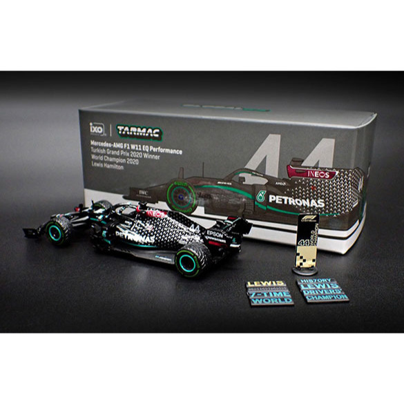 T64G-F036-LH3 Tarmac Works 1/64 Mercedes-AMG F1 W11 EQ Performance Turkish Grand Prix 2020 Winner Wo