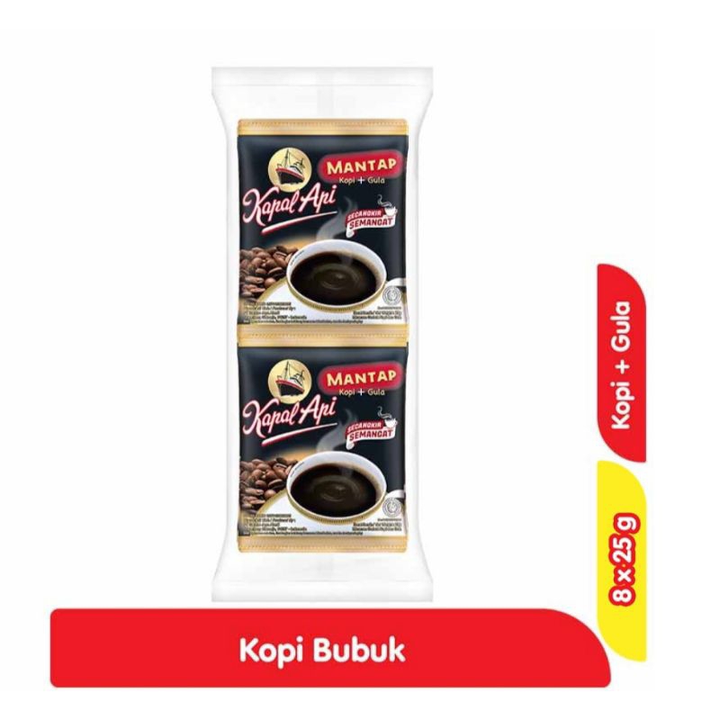 

KAPAL API Mantab Kopi+Gula