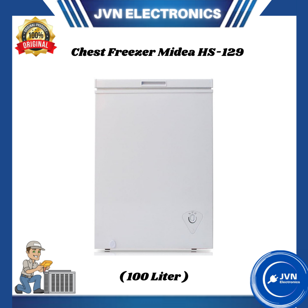 Chest Freezer Midea HS-129 (100 Liter)