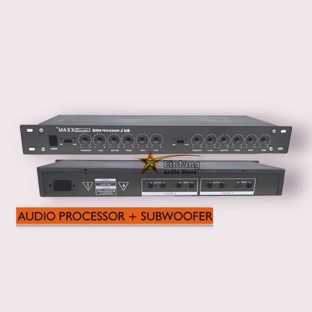 Box AP Audio Processor Prosesor + Subwoofer