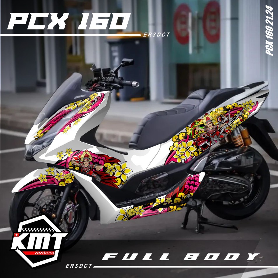 Decal Sticker Honda PCX 160 2021 Fullbody New Desain BALINESSE KMT.21.24