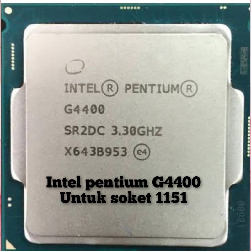 PROCESSOR INTEL PENTIUM G4400 PROCESSOR PENTIUM G4400