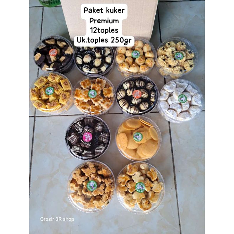 

paket kuker premium 12 toples