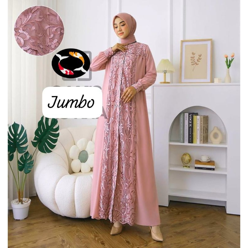 GAMIS BROKAT WANITA SUPER MEWAH MODEL TERBARU/GAMIS WANITA IMPORT PREMIUM