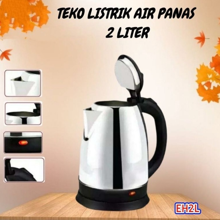FED Teko ListrikTeko Listrik Watt KecilTeko Listrik 2 liter stainleesTeko Listrik SultanTeko Listrik