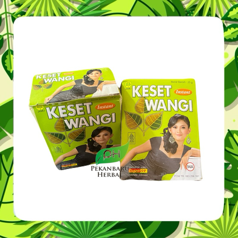 

Gujati Jamu Keset Wangi Instant (1 Box Isi 5 Sachet)