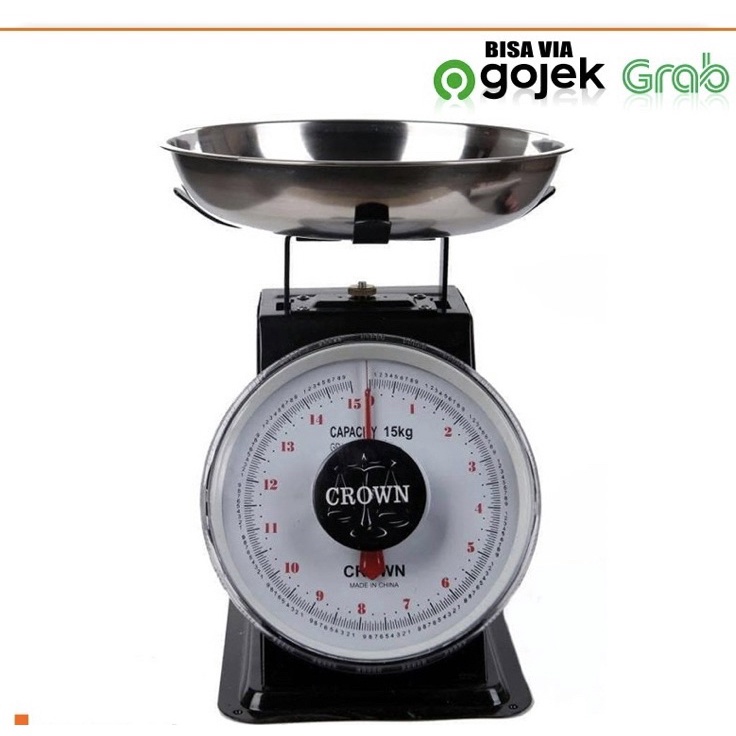 New Stock Timbangan Jarum CROWN  BMW  Timbangan Duduk  Timbangan Mangkok  Timbangan Daging  Timbanga