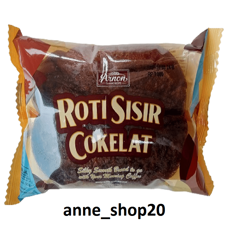 

Roti Sisir Cokelat Arnon Bakery 55gr