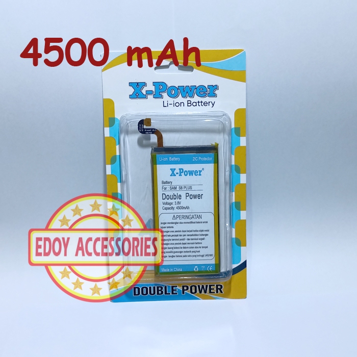 Batre Samsung Galaxy S8 Plus G955 G955F Double Power Batu Baterai Battery Tanam