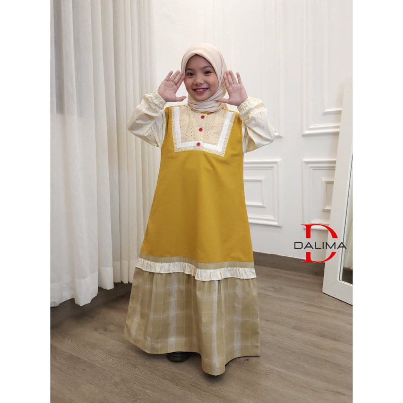 GAMIS DALIMA KIDS BY SEMUT (SIZE XXL)