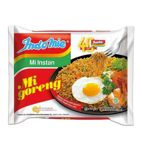 

Indomie goreng, soto, ayam bawang , Aceh, Rendang