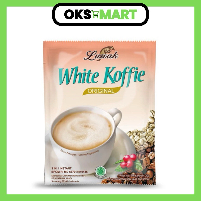 

Oksmart | Luwak White coffee renceng isi 10s