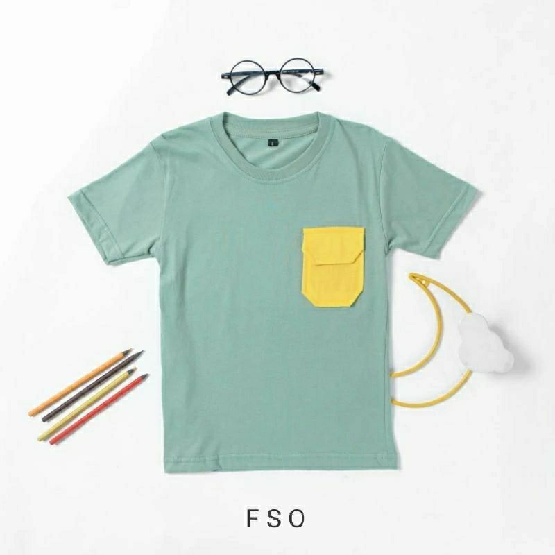 baju kaos anak laki-laki umur 2-10 tahun