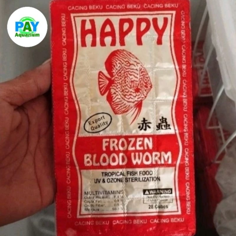 Cacing beku cabek HAPPY KHUSUS GRAB DAN GOJEK SURABAYA