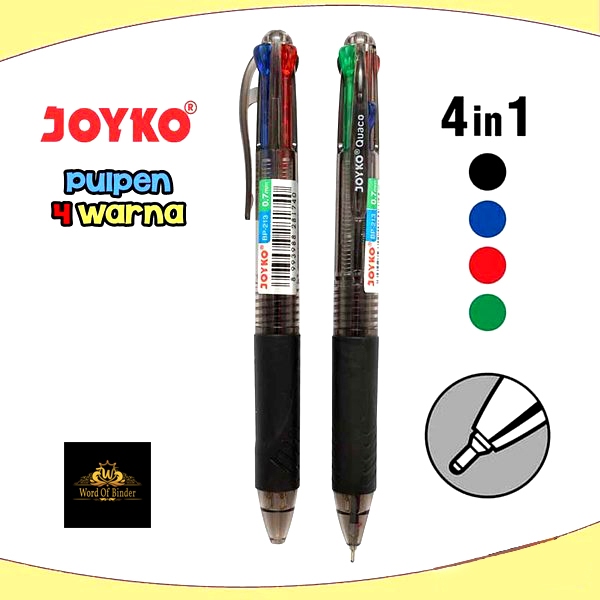 

PULPEN JOYKO 4 WARNA QUACO 3