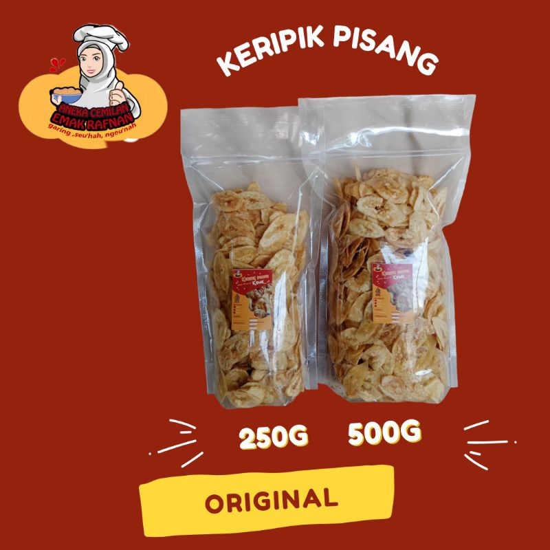 

Keripik Pisang Aneka Rasa & Ukuran