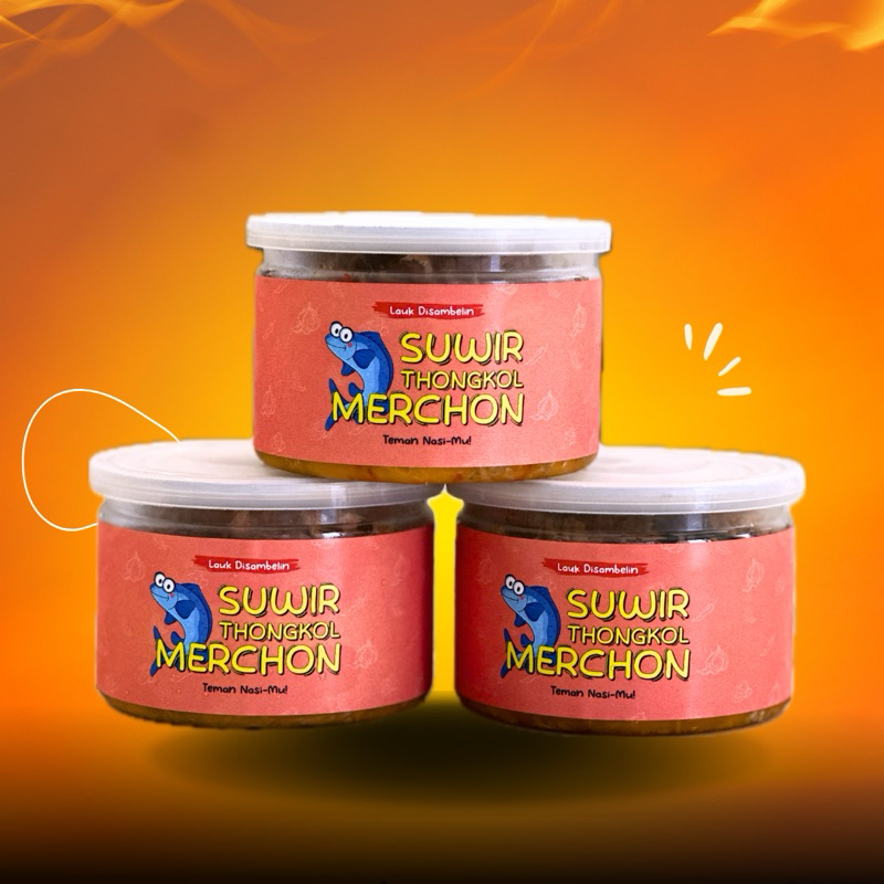 

Suwir Thongkol Merchon/ Ikan Tongkol Suwir Sambal (1/4kg)