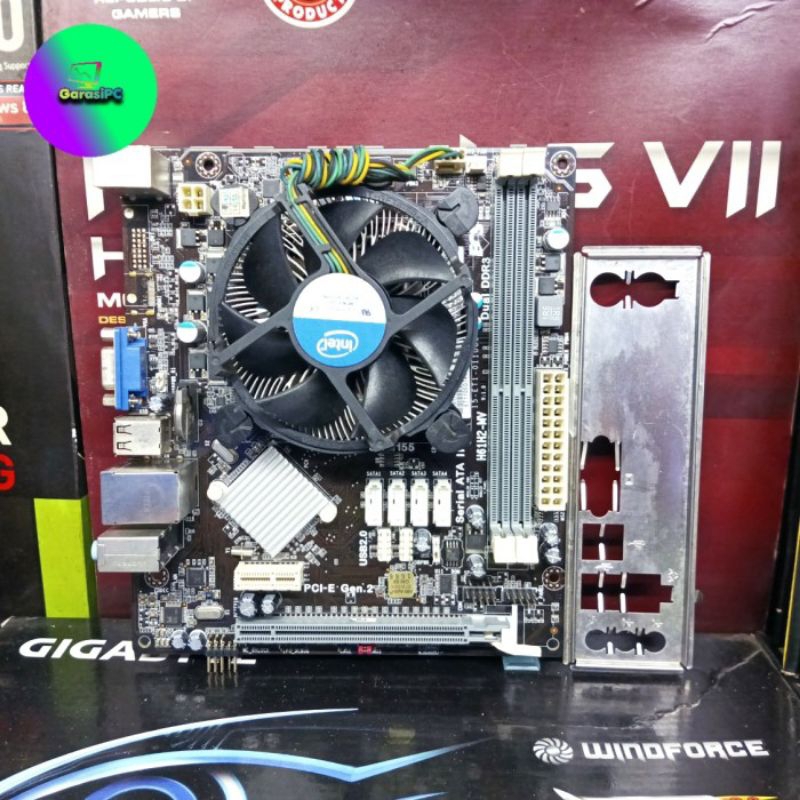 PAKET Motherboard H61 ECS Intel® Core™ i3 No RAM / RAM 4GB / RAM 8GB