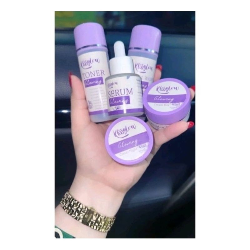 Paket cream kfs glow skincare kfssglow Dapat 5 Item Original Cream mengatasi Segala jenis kulit flek