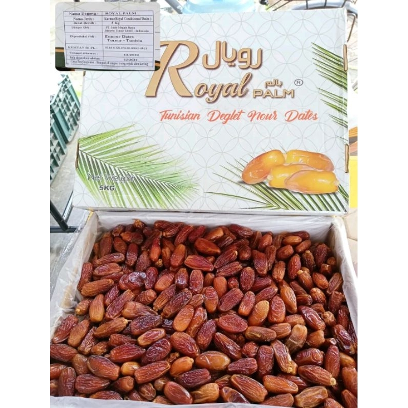 

KURMA MUDU TUNUSIA NON TANGKAI KEMASAN Repack 250 - 500 GRAM