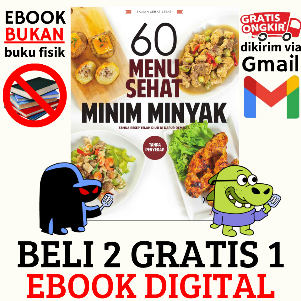 

(642) 60 MENU SEHAT MlNlM MlNYAK Semua Resep TeIah Diuji Didapur Demediia