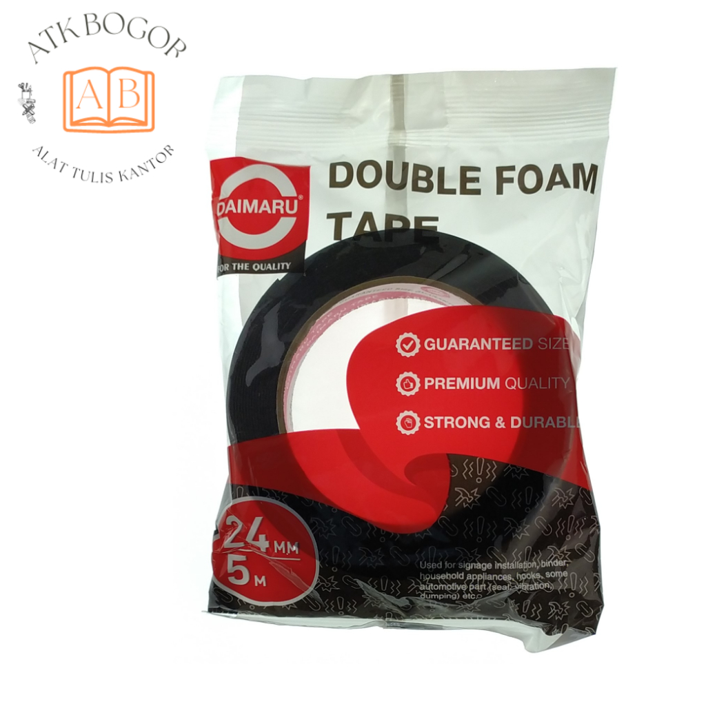 

Double Tape Foam Busa Daimaru Tebal dan Kuat 24mm / 1 Inch