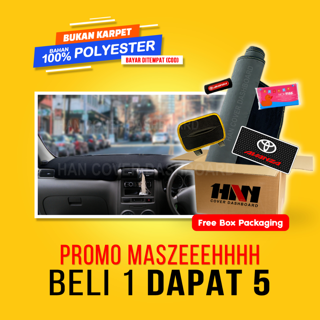 COVER DASHBOARD MOBIL AVANZA LAMA - KARPET ALAS PELINDUNG DASBOARD TOYOTA 2004 2006 2008 2010 2011